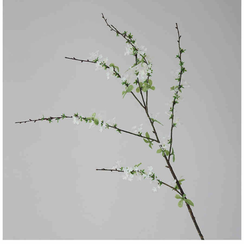 Umjetne grančice Snow Willow – svilen cvijet, Ručno izrađene: slikanje, stiliziranje, reljef – Dekor dom