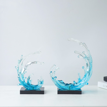 Материал: Смола; Стил: Модерно изкуство; Процес: Електроплакиране; Дизайн: Нов Китайски стил; За дома и офиса