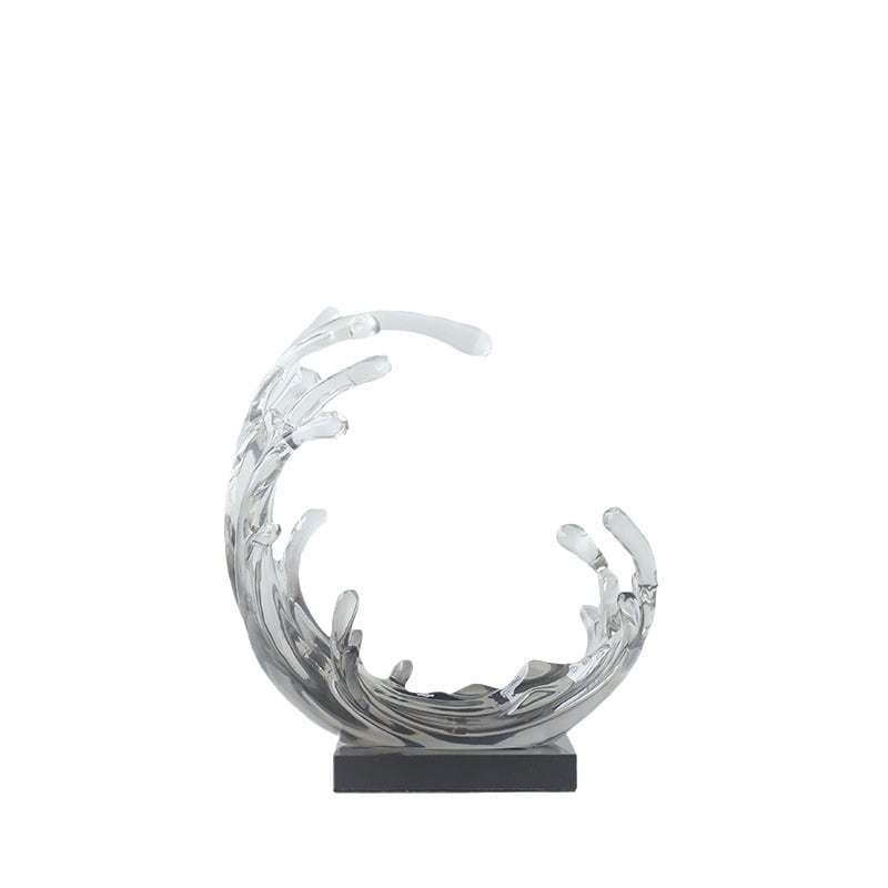 Материал: Смола; Стил: Модерно изкуство; Процес: Електроплакиране; Дизайн: Нов Китайски стил; За дома и офиса