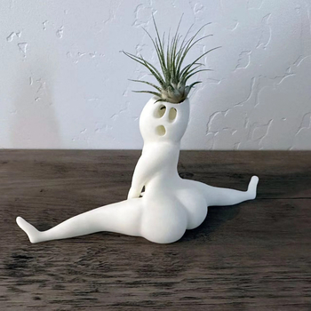 Smolasta figura za lonac – duh, Hongyu, moderni minimalistički stil