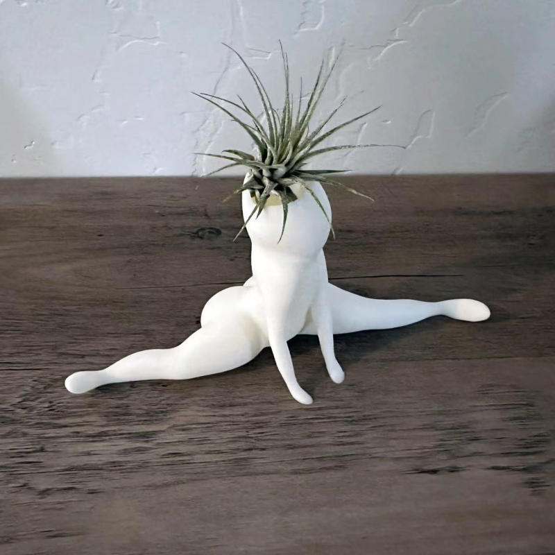 Smolasta figura za lonac – duh, Hongyu, moderni minimalistički stil
