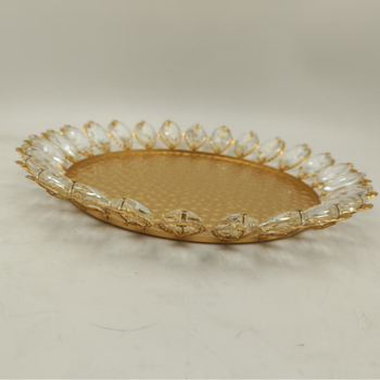 Farfurie pentru fructe din fier, tavă decorativă mică, stil simplu (Material: Fier; Categorie: Farfurie pentru fructe; Stil: Simplu)