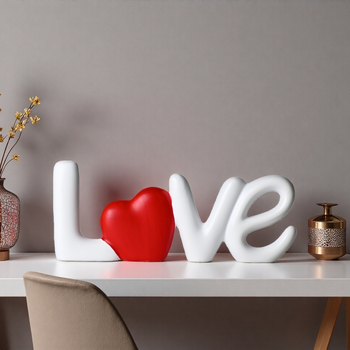 Szív alakú műgyanta dísz – európai stílusban, íróasztalhoz és nappaliba — ajándékhoz készen. (Anyag: Műgyanta; Márka: Fanmulin; Kategória: Műgyanta kézműves termékek; Csomagolás: Egyenként csomagolt; Stílus: Modern egyszerűség)