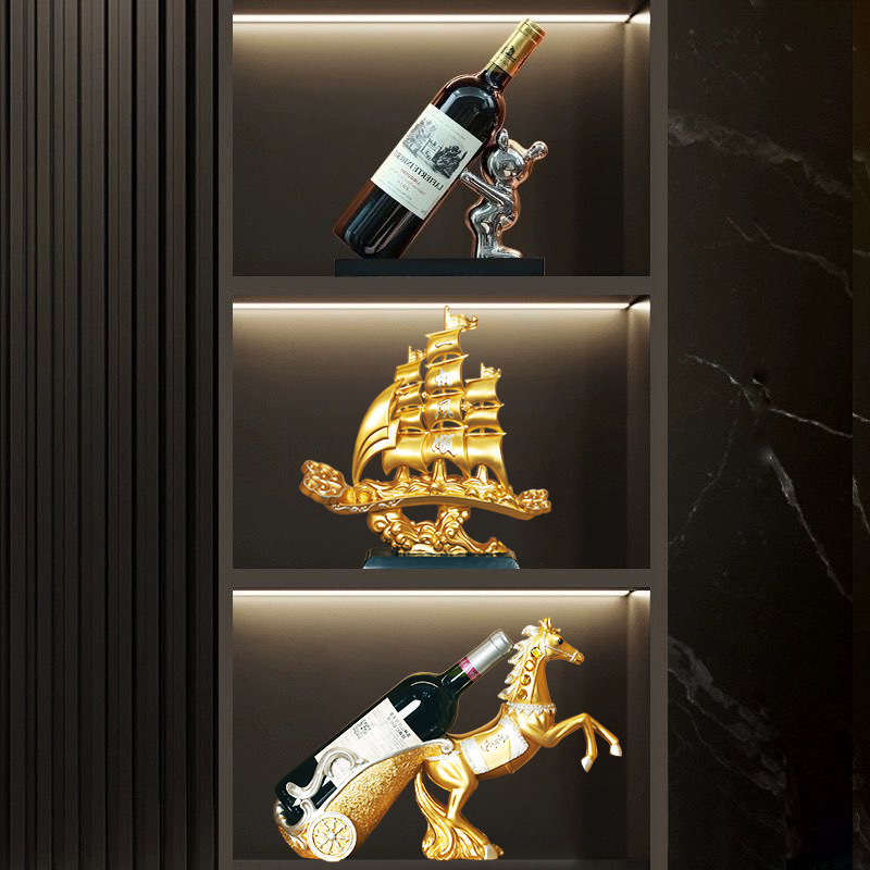 Ornament barcă în stil chinezesc nou, din rășină; pentru living și hol — cadou de casă nouă pentru colegi, prieteni și persoane în vârstă