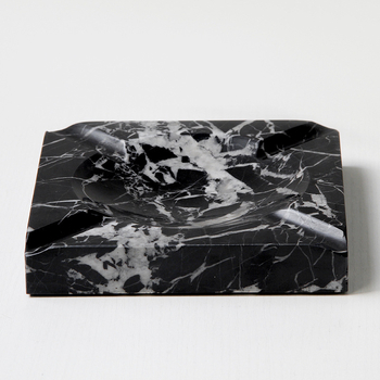 Cenușieră din marmură, stil modern minimalist, gravură