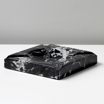 Cenușieră din marmură, stil modern minimalist, gravură