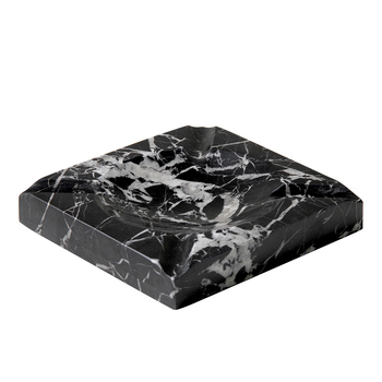 Cenușieră din marmură, stil modern minimalist, gravură