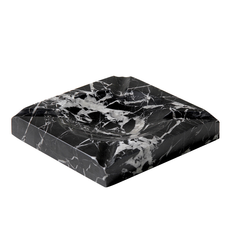 Cenușieră din marmură, stil modern minimalist, gravură