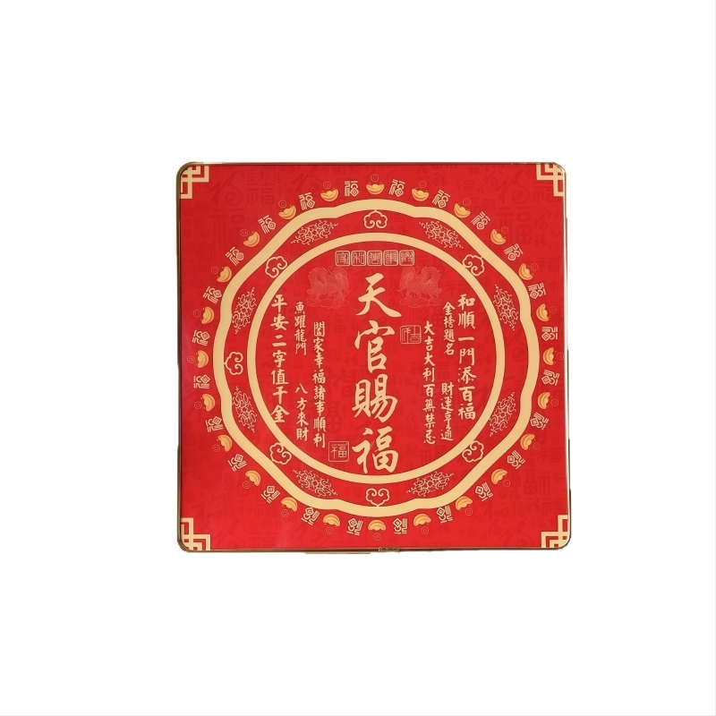 Ornament de masă cu binecuvântare pentru bogăție, Qilin, material PVC, stil modern minimalist, imprimare