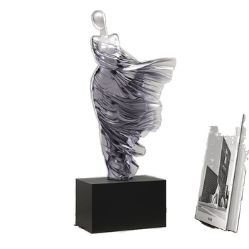 Statuetă abstractă din rășină – decor minimalist modern pentru living; Material: rășină; Brand: Weidi Daily Necessities Co., Ltd; Stil: simplu și modern