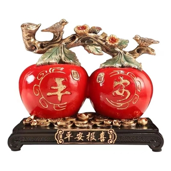 Ornament din rășină în stil chinezesc nou, pentru sufragerie — decor, cadou ideal pentru casa nouă