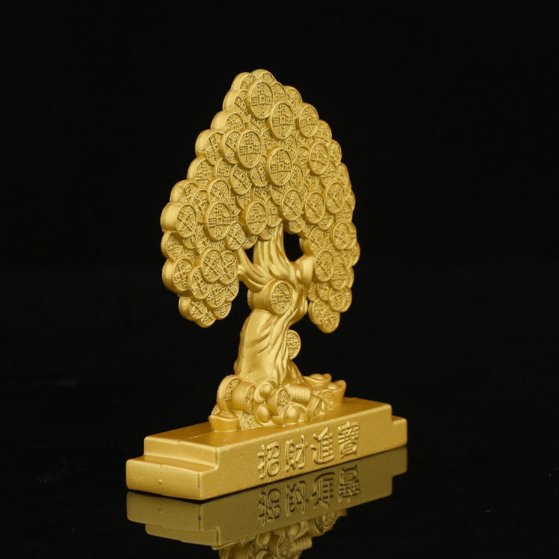 Ukras stabla novca, od smole, kineski stil, model 2502, Yinghe Jiufu