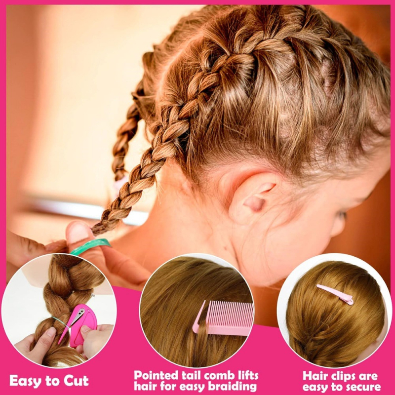 Гумени ластици за коса - висока еластичност, полирана повърхност, смесени материали, пролет 2025