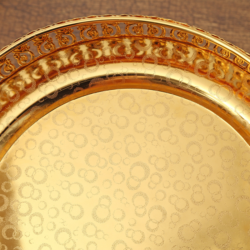 Tăviță octagonală pentru fructe - stil luxus ușor retro, farfurie de fructe pentru casă, lansare toamna 2025