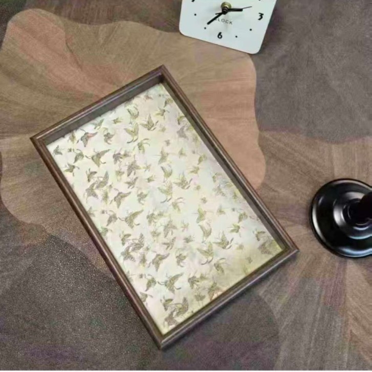 Leptir podnos s okvirom za skladištenje, plastični, prilagodljiv, površina: druga, stil: Novi kineski stil