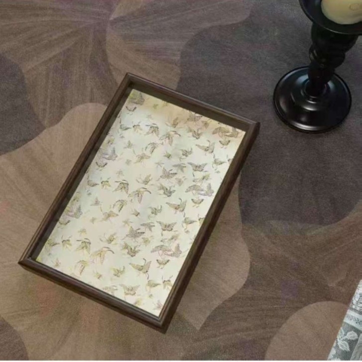 Leptir podnos s okvirom za skladištenje, plastični, prilagodljiv, površina: druga, stil: Novi kineski stil