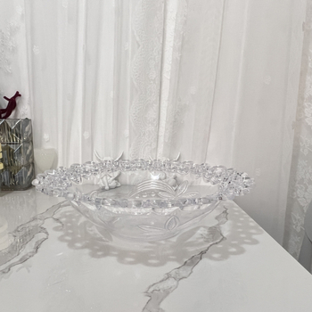 Platou de fructe din plastic, design neregulat, tavă de nuntă, stil european