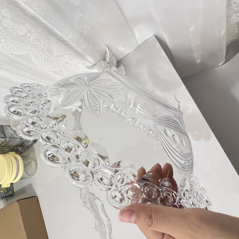 Platou de fructe din plastic, design neregulat, tavă de nuntă, stil european