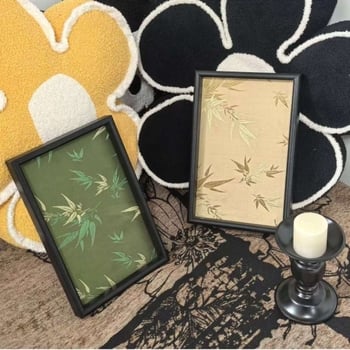 Δίσκος σερβιρίσματος από πλαστικό • Νέο κινεζικό στυλ • διακοσμητική επιφάνεια με μοτίβο φύλλων μπαμπού • Συσκευασία: Κανονική • Προσαρμογή: Όχι (Υλικό: Πλαστικό; Στυλ: Νέο Κινέζικο Στυλ; Επιφάνεια: Άλλη τεχνολογία; Συσκευασία: Κανονική; Προσαρμογή: Όχι)