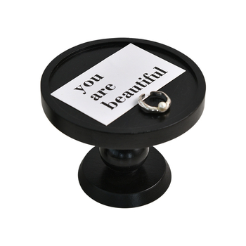 Yixuan Drevený Vysoký Podnos na Vchod – Retro INS Štýl, Displej Šperkov a Aromaterapie, Ukladanie, Kartónové Balenie