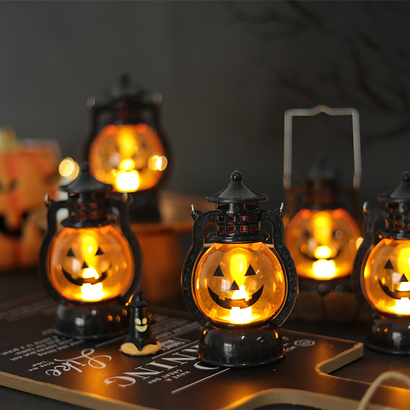 Halloween ukras za tortu s plug-inom – Prenosni lampion od buče, crtani stil, rekviziti za scenu (Materijal: Drugo; IP dopuštenje: Ne; Kategorija: Ukras za tortu s plug-inom; Kategorija proizvoda: Rekviziti scene)