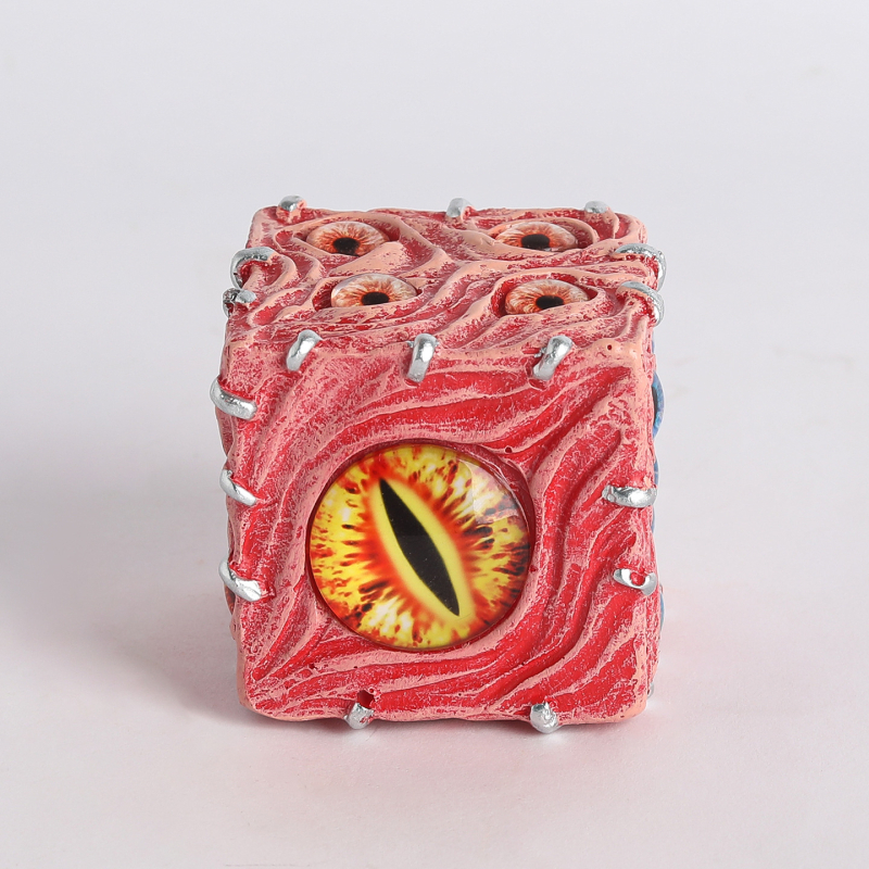 Ukras od smole Eye of Destiny Dice za barsku atmosferu – Boshun Resin Crafts