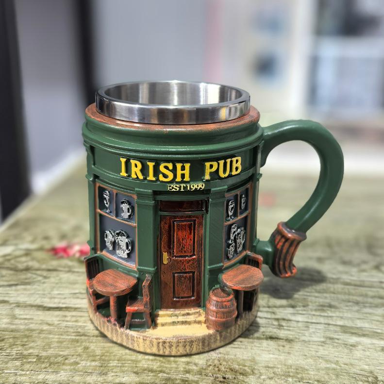 Šalica od smole, moderni minimalistički stil, ukras za stolni dekor, pakiranje: OPP vrećica + stiropor + kraft kutija