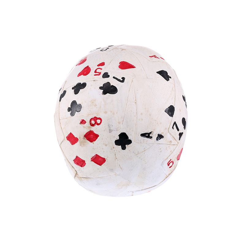 Craniu decorativ din rășină sintetică – ornament horror pentru bar, Rushen; Material: rășină sintetică; Proces: proces de rășină; Agățare: decorațiuni; Categorie: decorative