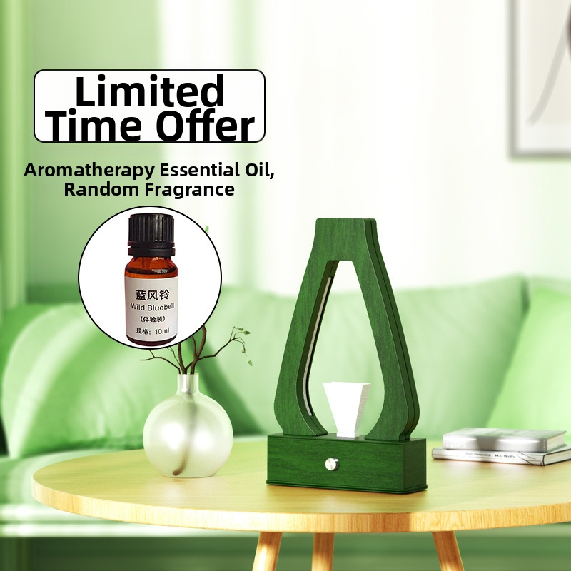 Drvena Aquarius anti-gravitacijska vodena svjetiljka, graviranje, jednostavan moderan stil