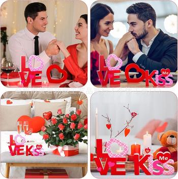 Litere din lemn ale alfabetului englez, ornamente decorative, stil modern minimalist