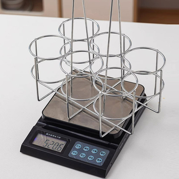 Ράφι κρασιού Sengao Pai — μεταλλικό σύρμα, σκανδιναβικό στυλ, απλό στυλ