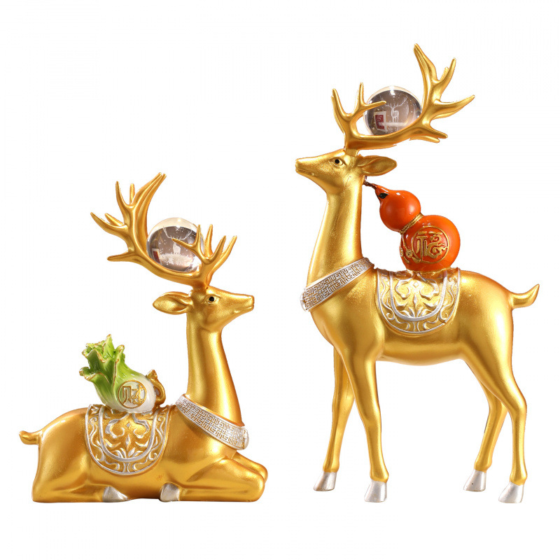 Sveķu dekoratīvā figūra ķīniešu stilā ar gravējumu, pielāgojama, dzīvojamajai telpai un ieejai