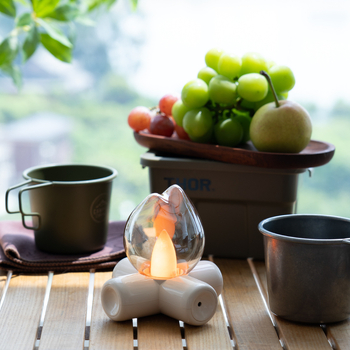 Настолна лампа с огън за атмосфера – ретро стил, марка Runmei, FCC-B сертифициран, орнаменти и амбиентно осветление