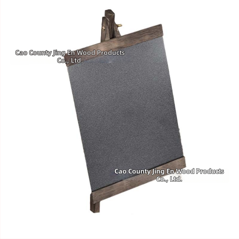 Jingen Wood Products – Vienpusė medinė juodai lenta baro stalui, medinis rėmas ir panelė, šiaurės europos retro stilius, rankų dažyta