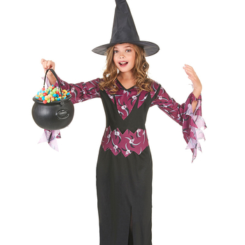 Halloween rekviziti: plastična bačva s vješticom – dekorativni rekvizit za uređenje prostora