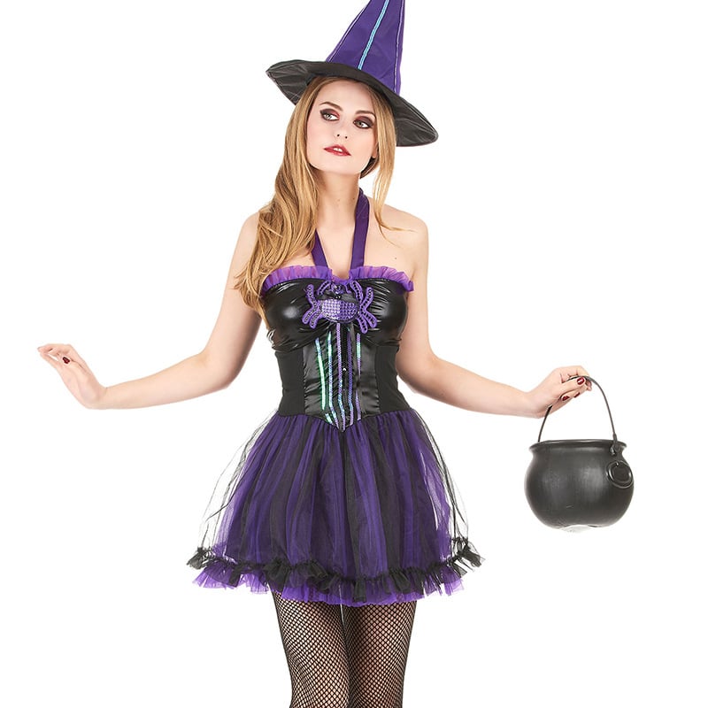 Halloween rekviziti: plastična bačva s vješticom – dekorativni rekvizit za uređenje prostora