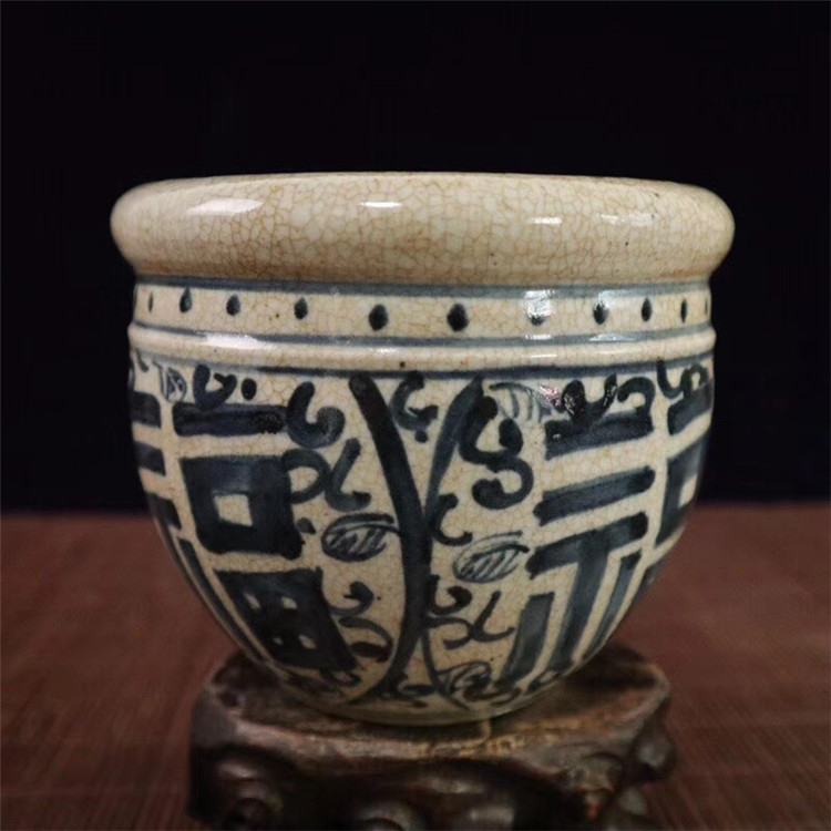 Porcelanska kasica u stilu Nacionalni vjetar, brenda Juanzi Jewelry Jade (Porcelan; Stil: Nacionalni vjetar; Marka: Juanzi Jewelry Jade; Motiv: sretni znakovi; Pogodno kao poklon za novi dom)