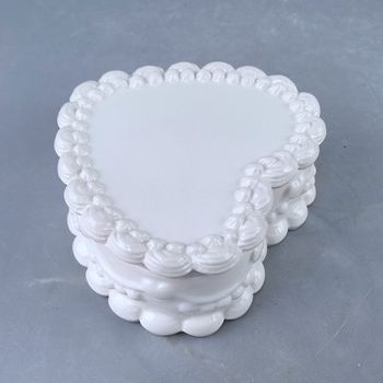 Porcelanska kutija za nakit nordijskog stila za prstene, lančiće i naušnice – elegantno skladištenje i kućna dekoracija