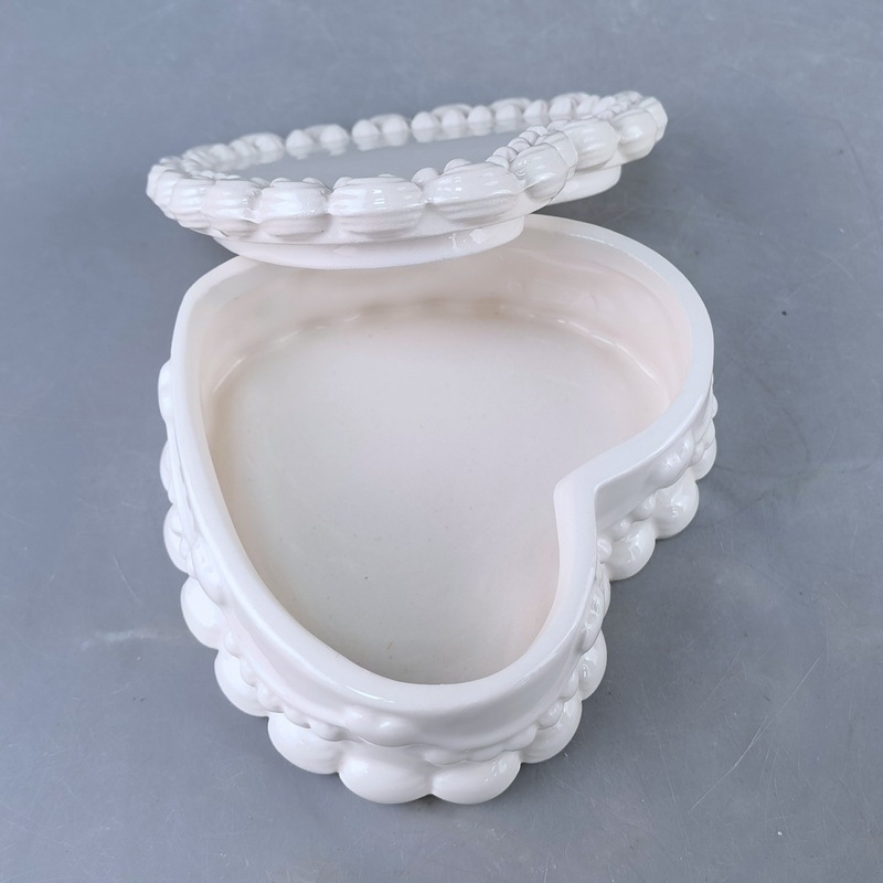 Porcelanska kutija za nakit nordijskog stila za prstene, lančiće i naušnice – elegantno skladištenje i kućna dekoracija