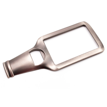 Otvarač za boce u obliku boce vina, cinkova legura, moderni minimalistički dizajn, pojedinačno pakiranje u PP vrećici, Tianxin Hardware