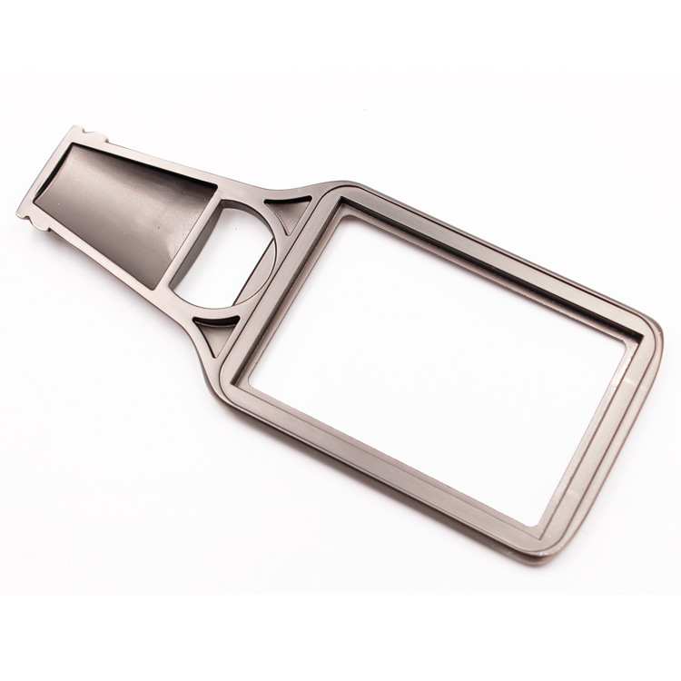 Otvarač za boce u obliku boce vina, cinkova legura, moderni minimalistički dizajn, pojedinačno pakiranje u PP vrećici, Tianxin Hardware