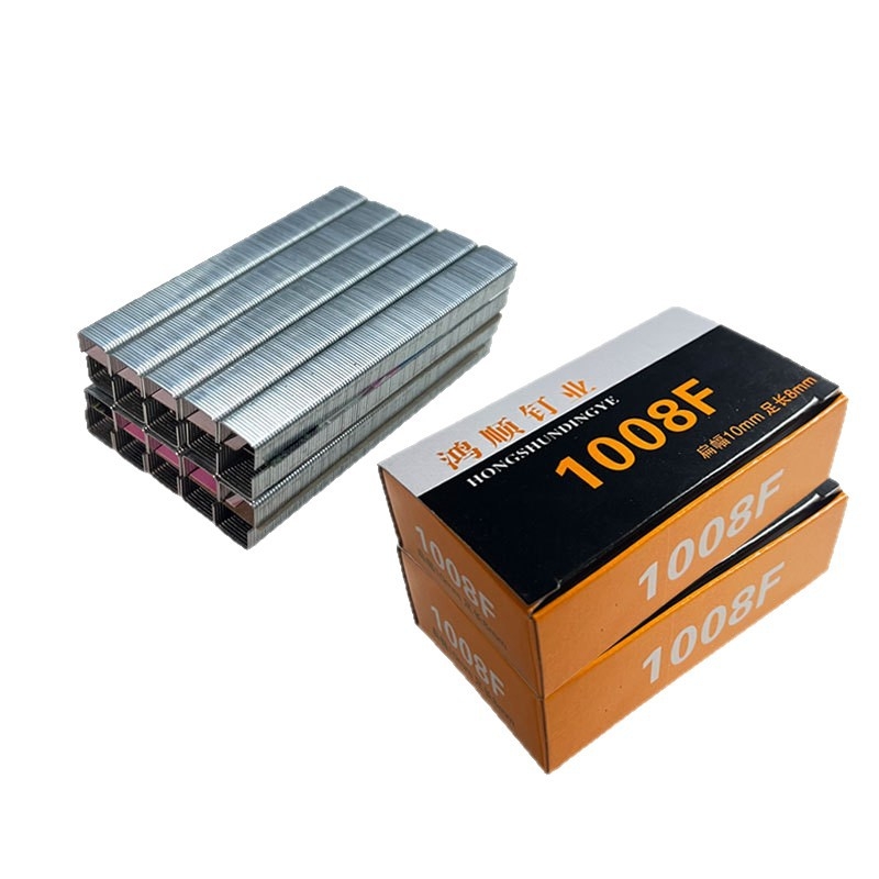 Rokas naglu pistole ar U formas nagiem, kods 1008F, kastē 2200 naglas