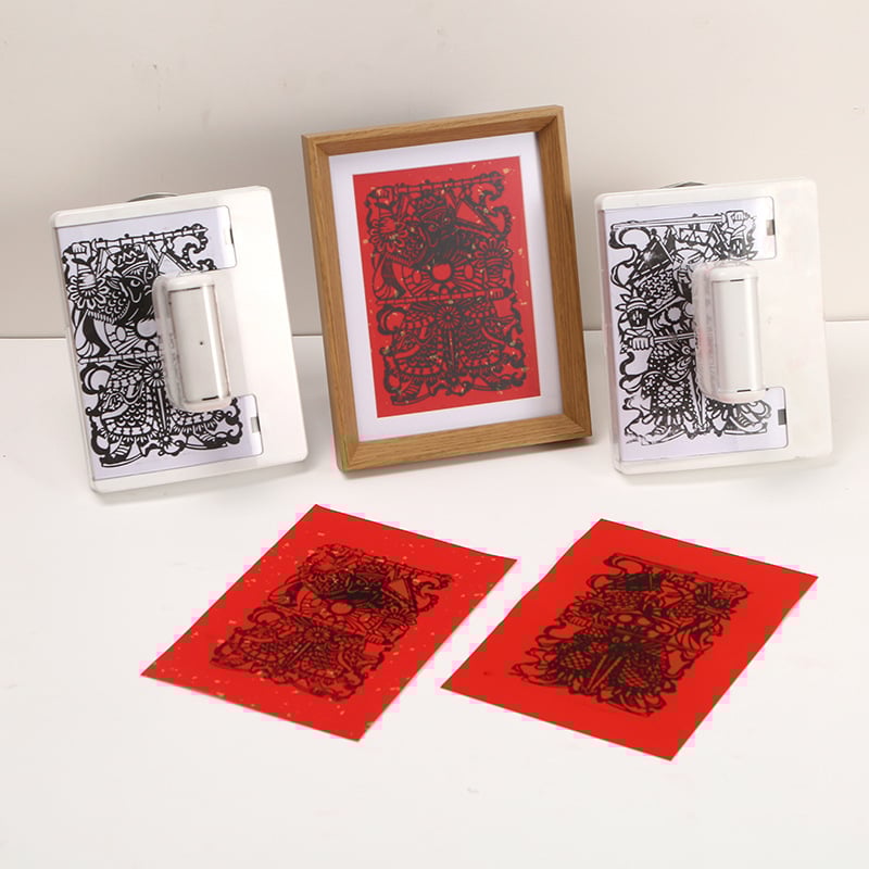 Светлочувствителен печат — китайски стил, полу ръчна полумеханична изработка, модел 20257-2