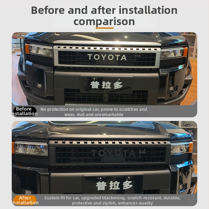 Wanjuan ABS ees resti embleemi kleebis Toyota Prado LC250