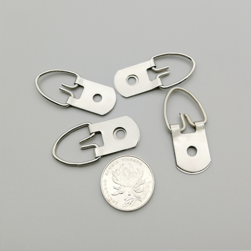 Kovový nástenný pendant pre rám fotky, model WJ.010, skrutkové upevnenie, dvojvrstvový dizajn, nosnosť 10 kg