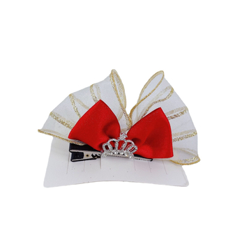 Kopča za kosu iz serije Princeza s mašnicom od tekstila, za djecu