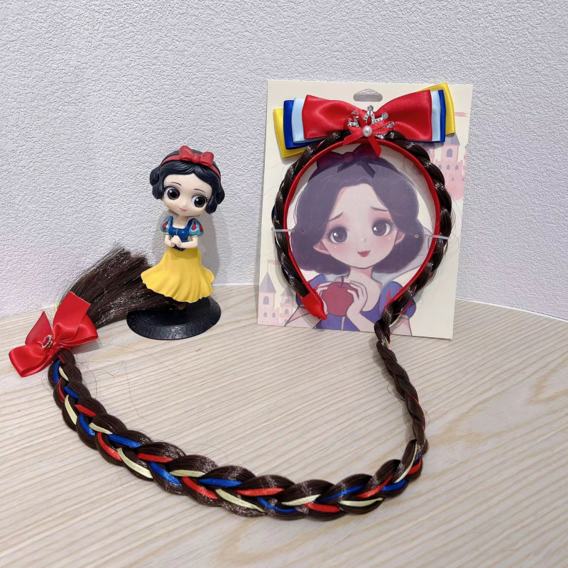 Kopča za kosu iz serije Princeza s mašnicom od tekstila, za djecu