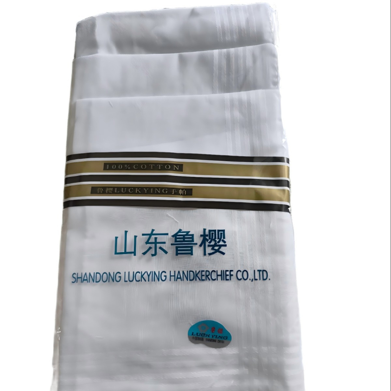 Lu ying pamukova nosna marama s otiskom logotipa, prilagodljiva, 14 g, ovlaštena privatna marka