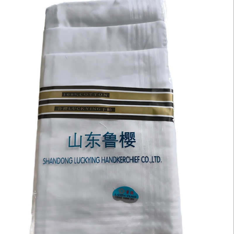 Lu ying pamukova nosna marama s otiskom logotipa, prilagodljiva, 14 g, ovlaštena privatna marka