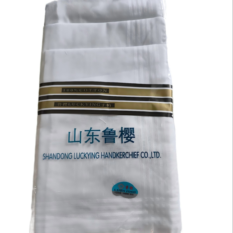 Lu ying pamukova nosna marama s otiskom logotipa, prilagodljiva, 14 g, ovlaštena privatna marka